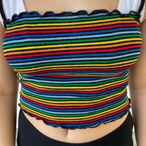 Rainbow cami